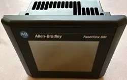 ALLEN BRADLEY 2711-T6C1L1 PANELVIEW 600 TOUCH SCREEN PLC 