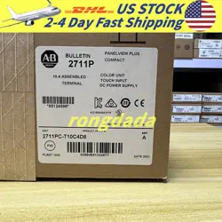ALLEN BRADLEY 2711P-T10C4D8 SER A PANELVIEW PLUS 10.4
