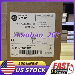 FACTORY SEALED 2711P-T10C4D2 ALLEN BRADLEY 2711PT10C4D2B FREE SHIPPING
