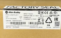 ALLEN-BRADLEY 2711P-T6C22D8S PANELVIEW PLUS 7 STANDARD TERMINAL NEW