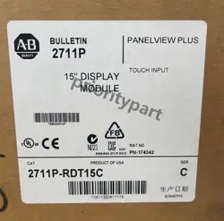 ALLEN BRADLEY DISPLAY MODULE 2711P-RDT15C / C HMI PANELVIEW PLUS 1500 TOUCH NEW