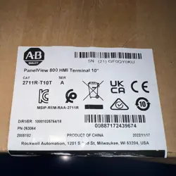 ALLEN-BRADLEY 2711R-T10T  PANELVIEW 800 HMI TERMINAL 10'' 2711RT10T