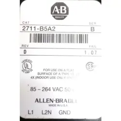 2711-B5A2 SERIES PANELVIEW