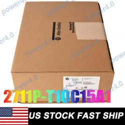 ALLEN BRADLEY 2711P-T10C15A1 PANELVIEW 2711P-T10C15A1 FREE SHIP NEW
