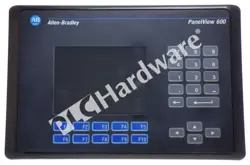 ALLEN BRADLEY 2711-B6C8 /C PANELVIEW 600 KEYPAD/TOUCH RS-232/DH+ COLOR TERMINAL