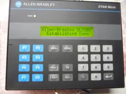 ALLEN BRADLEY (AB) 2707-M2322P3 (C) REV B, DTAM MICRO, 2 LINE LCD DISPLAY