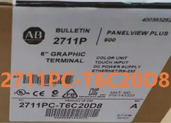 1PC NEW ALLEN-BRADLEY 2711PC-T6C20D8 SER A PANELVIEW PLUS 6 GRAPHIC TERMINAL