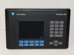 ALLEN BRADLEY 2711-B6C3 SER C PANELVIEW 600 OPERATOR INTERFACE CONTROL PANEL USA