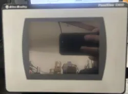 ALLEN BRADLEY 2711C-T6C SERIES A REV A PANELVIEW C600 TOUCH SCREEN DISPLAY