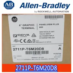 ALLEN BRADLEY 2711P-T6M20D8 SER A TOUCH SCREEN BRAND NEW STOCK FREE SHIPPING NEW