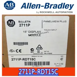 ALLEN BRADLEY 2711P-RDT15C TOUCH SCREEN BRAND NEW SEAL STOCK FREE SHIPPING NEW