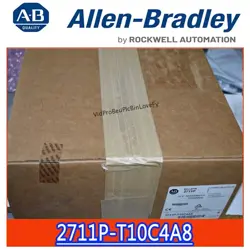 ALLEN BRADLEY 2711P-T10C4A8 TOUCH SCREEN BRAND NEW SEAL STOCK FREE SHIPPING NEW