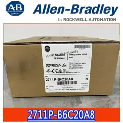 ALLEN BRADLEY 2711P-B6C20A8 TOUCH SCREEN BRAND NEW SEAL STOCK FREE SHIPPING NEW