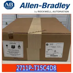 ALLEN BRADLEY 2711P-T15C4D8 TOUCH SCREEN BRAND NEW SEAL STOCK FREE SHIPPING NEW