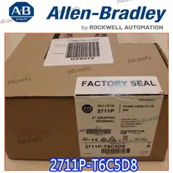ALLEN BRADLEY 2711P-T6C5D8 TOUCH SCREEN BRAND NEW SEAL STOCK FREE SHIPPING NEW
