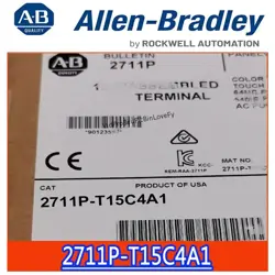 ALLEN BRADLEY 2711P-T15C4A1 TOUCH SCREEN BRAND NEW SEAL STOCK FREE SHIPPING NEW
