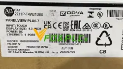 NEW SEALED ALLEN BRADLEY 2711P-T4W21D8S SER D PANELVIEW PLUS 7 TOUCHSCREEN