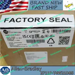 BRAND NEW AB 2711P-T4W21D8S SER D PANELVIEW PLUS 7 TOUCHSCREEN FREE SHIP US