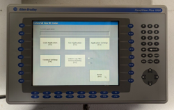 TESTED & WORKS PANELVIEW PLUS 1000 2711P-RDB10C S. B WITH LOGIC MODULE