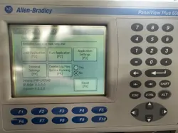 ALLEN BRADLEY PANELVIEW PLUS 600; KEYPAD/TOUCH