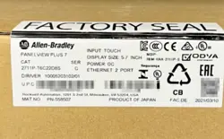 2711PT6C22D8S  ALLEN-BRADLEY 2711P-T6C22D8S PANELVIEW PLUS 7 STANDARD TERMINAL
