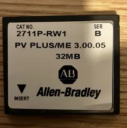 ALLEN BRADLEY 2711P-RW1 SER B PANELVIEW PLUS 32 MB INTERNAL COMPACTFLASH CARD