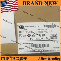 NEW ALLEN-BRADLEY PANELVIEW PLUS 7 GRAPHIC TERMINAL 2711P-T15C22D9P US STOCK