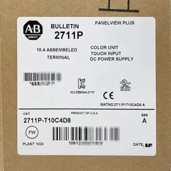 NEW SEALED ALLEN-BRADLEY 2711P-T10C4D8 PANELVIEW PLUS TERMINAL