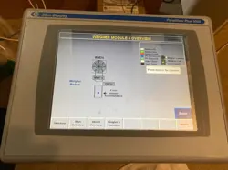 PANELVIEW PLUS 6 1000, 2711P-T10C4A8, 120VAC, MICHIGAN SELLER - USED, TESTED