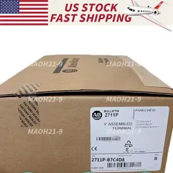 ALLEN BRADLEY  2711P-B7C4D8 FACTORY SEALED 2711PB7C4D8 FREE SHIPPING