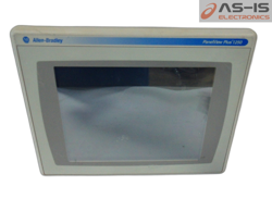 *AS-IS* ALLEN-BRADLEY 2711P-RDT12C PANELVIEW PLUS 1250 WITH MODULE 2711P-T12C4A9