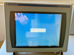 PANELVIEW 1250 PLUS 2711P-RDT12CK  SER C MODULE DISPLAY NEW OVERLAY, CLEANED