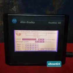 ALLEN BRADLEY 2711-T5A16L1 SER B FRN 4.46 PANELVIEW 550 TOUCHSCREEN