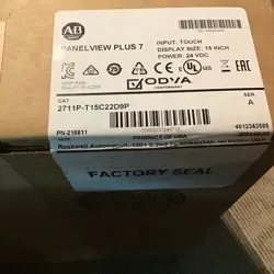 ALLEN-BRADLEY 2711P-T15C22D9P PANELVIEW PLUS 7 GRAPHIC TERMINAL SER A PN-215811