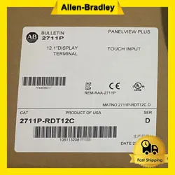 NEW SEALED AB 2711P-RDT12C PANELVIEW PLUS 2711P RDT12C FREE SHIPPING