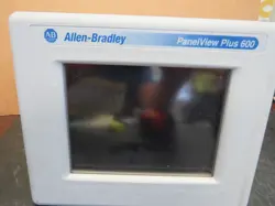 ALLEN-BRADLEY 2711P-T6C20D, PANELVIEW 600 TOUCHSCREEN