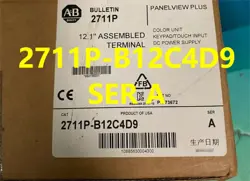 ALLEN BRADLEY 2711P-B12C4D9 /A  PANELVIEW PLUS 6 1250 KEY/TOUCH/ENET/RS232 NEW