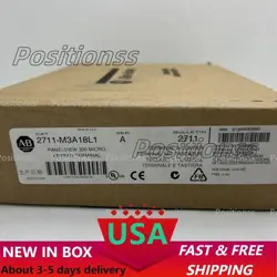 ALLEN BRADLEY 2711-M3A18L1 /A PANELVIEW 300 RS-232 (DF1) 24V DC  US FREE TAX