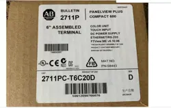 ALLEN-BRADLEY 2711PC-T6C20D SER D OPERATOR INTERFACE READ NEW 1PC