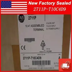 NEW FACTORY SEALED AB 2711P-T10C4D9 /A PANELVIEW PLUS 6 10