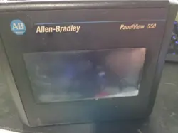 ALLEN BRADLEY 2711-T5A2L1 SER. B PANELVIEW 550 OPERATOR INTERFACE TOUCHSCREEN