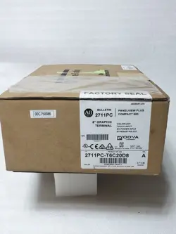 ALLEN-BRADLEY 2711P-T6C20D8 SER A PANELVIEW PLUS 600 TOUCHSCREEN PANEL DISPLAY