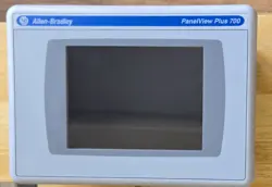ALLEN BRADLEY 2711P-T7C4D8 6.5” ASSEMBLED TERMINAL, PANELVIEW PLUS 700