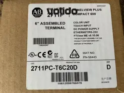 SEALED ALLEN BRADLEY 2711PC-T6C20D PLUS COMPACT 600 TOUCH COL(NEW)