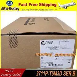 NEW ALLEN BRADLEY 2711P-T6M3D /B PANELVIEW PLUS 600 OPERATOR INTERFACE PANEL