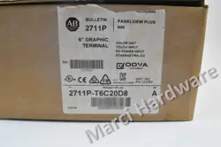 SURPLUS ALLEN-BRADLEY 2711P-T6C20D8 PANELVIEW PLUS 6 GRAPHIC 2711PT6C20D8