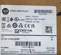 FACTORY SEALED ALLEN-BRADLEY 2711P-T10C22D9P HMI PANELVIEW PLUS 7 GRAPHIC