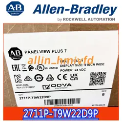 2711P-T9W22D9P ALLEN BRADLEY 2711P-T9W22D9P SER B TOUCH SCREEN NEW FREE SHIPPING