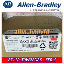 2711P-T9W22D8S ALLEN BRADLEY 2711P-T9W22D8S TOUCH SCREEN NEW SEAL FREE SHIPPING