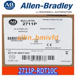 2711P-RDT10C ALLEN BRADLEY 2711P-RDT10C SER B TOUCH SCREEN NEW SEAL